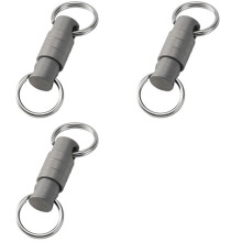 3X Titanium Quick Release Keychain Buckle - Key for Outdoor Use, Compact