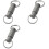 3X Titanium Quick Release Keychain Buckle - Key  for Outdoor Use, Compact 1