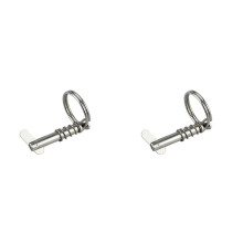 2X Schnellverschluss-Stift-Zugring-Bootsdeckscharnier, Bootsdeckscharnier-Beschlag, Schnellverschluss für Den Schiffbau