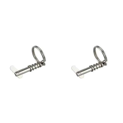 2X Quick Release Pin Pull  Boat Deck Hinge Boat Top Deck Hinge Fitting Quick Release Marine for Ship Building