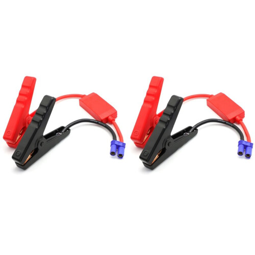 2X EC5-Stecker-Krokodilklemmen-Starthilfekabel für Auto-Starthilfe-Notfallzubehör