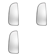 3X Tow Mirror Lower Wide View Glass for RAM 1500 2500 3500 2009-2022 Left 68067731AA