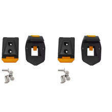 2X Electrician Quick Hanging Accessories Professional DIY Hydraulic Tool Kit TB Male and Female Waist Belt Buckle