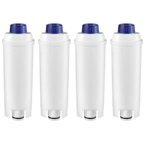 4X DLSC002 Soft Water Filter 50L for  DLSC002 Coffee Machine, Compatible with ECAM ESAM