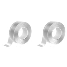 2X Double-Sided Tape, Super Strong Adhesive, 3 Meter X 3cm, Removable, No Residue, Ideal for Home, Kitchen