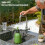 2X 1/2 Gallon Pump Sprayer with Flexible Adjustable Nozzle, Hand Pump Pressure Sprayers with Built-in Measuring Cup 4