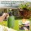 2X 1/2 Gallon Pump Sprayer with Flexible Adjustable Nozzle, Hand Pump Pressure Sprayers with Built-in Measuring Cup 6