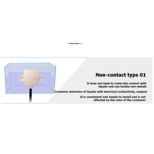 3X Liquid Level Sensor Non-Contact Liquid Detection  Level Gauge Sensor Water Sensor (XKC-Y23A-NPN) 2