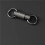 3X Titanium Quick Release Keychain Buckle - Key  for Outdoor Use, Compact 3