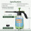 2X 1/2 Gallon Pump Sprayer with Flexible Adjustable Nozzle, Hand Pump Pressure Sprayers with Built-in Measuring Cup 9
