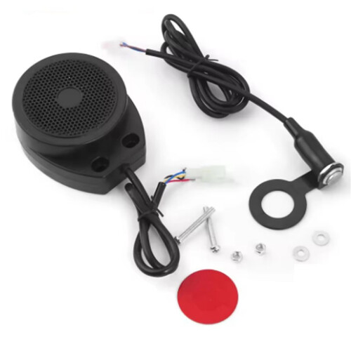 2X Simulation Exhaust Sound Wave Horn for Electric Scooter Engine Sound Simulator System Electronic Fake Turbo 2