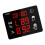 2X Digital Temperature and Humidity Thermometer  Display Dual Use LED Screen High Precision LX915 7