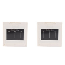 2X Optical Physics Interference Diffraction Grating Set for Scientific Experiments