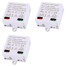 3X LED Transformer 12V/,0-10W Transformer,Power Supply Drive,Electronic Transformer for 12V LED Lights