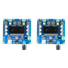 2X XH-A105 Modulo Audio Ad Alta Potenza 2x100W TDA7498 Doppio Canale Compatibile con Supporta AUX per Altoparlanti Home Theater