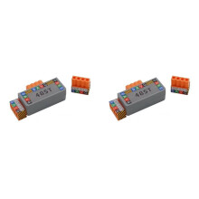 2X RS485T RS485 T-Shaped Connector RS485 BUS T-Shaped Connector 4-Pin 3.96mm Interface for M5Stack PLC PLC-M12 Base26