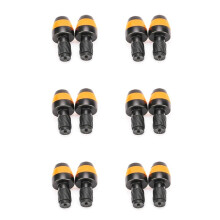 12X Outside Single Bike Light Plug Light Mountain Bike Safety Warning Light Turn Signal Warning Light Plug