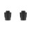 2X for  MAX G3 Electric Scooter Rear for  License Plate Base Accessory Made with ABS PC Composite Material 2