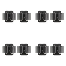 8 Pcs Magnetic Mop Broom Holder Movable Magnetic Broom Holder Rack, Anti Slip Wall Mounted Utility for Cleaning Tools