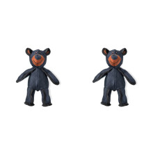 2X Unbreakable Extreme Bear Toy for Dogs Chewer Indestructible Plush Dog Squeaking Toy Heavy-Duty Chew Dog Toys