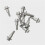 20Pcs Engine Valve Cover Bolts Screws 224512G600 for  , Model 4