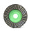 2pcs 115mm Diamond Flap Disc Wheel Apply Angle Grinder for Glass Metal Ceramic Tile Marble 2