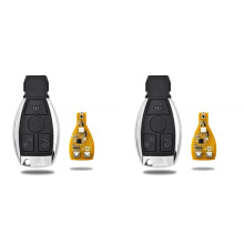 2X VVDI BE Key Pro 3 Button Remote Car Key for V4.2 PCB Remote Key Chip Improved Version 315/433MHz