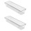 Desk Storage Tray Plastic Organizer Tray Drawer Organizer System 1