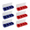 6Pack Screw Organizer Box with Lids 4 Compartments Tool Bin Divider Compartment Containers Sorting Screw Toolbox Case 1