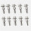 20Pcs Engine Valve Cover Bolts Screws 224512G600 for  , Model 7