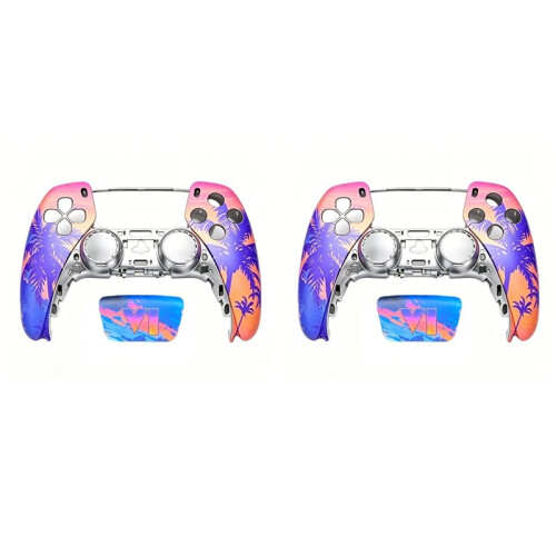 2X Game Controller Replacement Front Case for PS5 Game Controller Modification BDM-010 BDM-020 BDM-030 Shell Cover 1