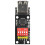 2X Módulo Conversor CH9350 HID para Serial para Teclado, Mouse e Leitor de Código de Barras, com Porta com Virtual USB para TTL RS232 UART. 3