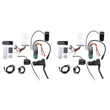 2X 36V 350W Controller Dashboard Accelerator Scooter Replace Kit for E-Scooter Controller Accelerator Set