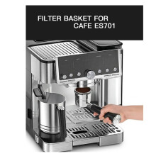 2X Single Cup Filter Basket for ES701, Coffee Pressurized Porous Filter, Portafilter Basket Reusable Coffee Filter