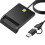2X Multi-Function Portable USB 2.0 Intelligent Card Reader for DNIE ATM CAC IC ID Bank SIM Card,USB Port + Type-C Port 7