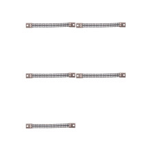 5X Corrente de Conexão de Pedal de Bateria com Elo Mestre Corrente de Pedal de Bateria Martelo de Substituição Corrente de Percussão