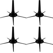 4X Nouveau Support de Trompette Support de Trompette Portable en Métal Pliable avec 5 Pieds pour Trompettes