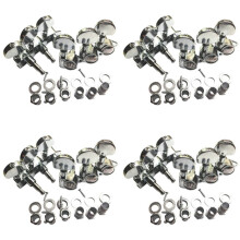 24X Guitar String Knob Grover String Winder Fully Enclosed Guitar String Tuning Pegs Keys Tuners Machine Heads