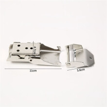 2X Motorcycle Trunk Lock Hinge with Detachable Stainless Steel Buckle