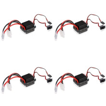 4X RC Ship & Boat R/C Hobby 6-12V Brushed Motor Speed Controller ESC 320A Brushed Motor Speed Controller for RC Boat Car