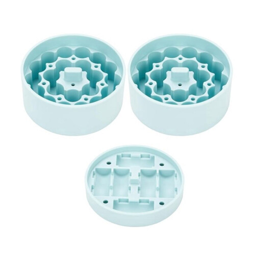 Silicone 3ml Vial Insert (2 Short +4 Tall) for Hydrapeak Food Jars,Vial Insert Peptide Storage for 32/25/18oz Hydrapeak 1