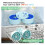 Silicone 3ml Vial Insert (2 Short +4 Tall) for Hydrapeak Food Jars,Vial Insert Peptide Storage for 32/25/18oz Hydrapeak 8