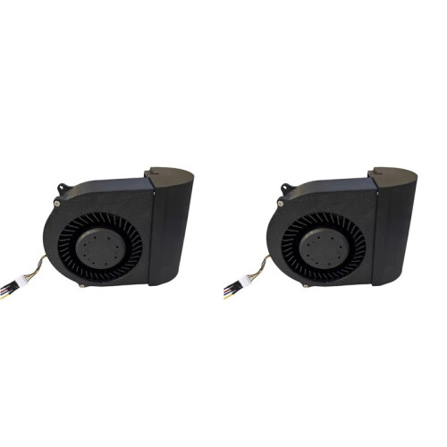 2X for  P100 P40 M40 K80 V100  Card Retrofit Active Cooling Kit