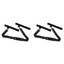 2X Fishing Rod Belt Portable Pole Carry Strap Anti-Slip Shoulder Strap Fishing Rod Strap Fishing Rod Accessories
