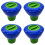 4X Dispensador de Pastilhas de Cloro/Bromo para Piscinas, Spas, Banheiras de Hidromassagem e Fontes de 7 Polegadas 2