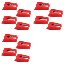 12Er-Pack Ruby-Nadel für Plattenspieler, Nadel für Plattenspieler, Ersatznadel für Grammophon, Vinyl-Schallplattenspieler