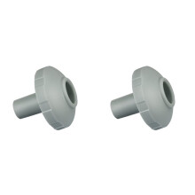 Swimming Pool Hose Connector Adapter Swimming Pool Inlet Nozzle Swimming Pool Spray Filtration Connector, 2 Pcs