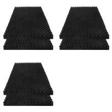 6 Pack Acoustic Foam Panels, 48 X 24 X 2Inch High Density Sound Absorbing Panels for Home,Office, Recording Room, Studio
