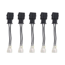 5Pcs 2Pin C4 Car Speaker Plug,2P Horn Connector for , ,