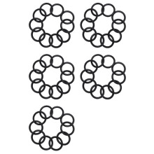 50 Pieces 32mm OD 25mm Inner Od. Black Nitrile Rubber O  Oil Seal